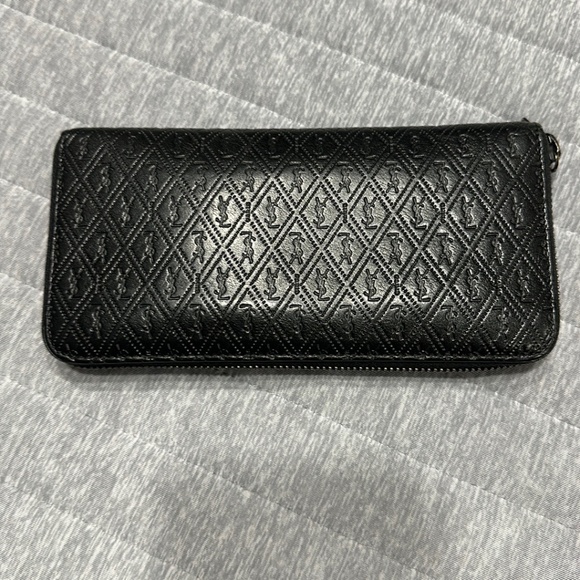 Yves Saint Laurent Handbags - YSL Zip Around Embossed  Continental long wallet